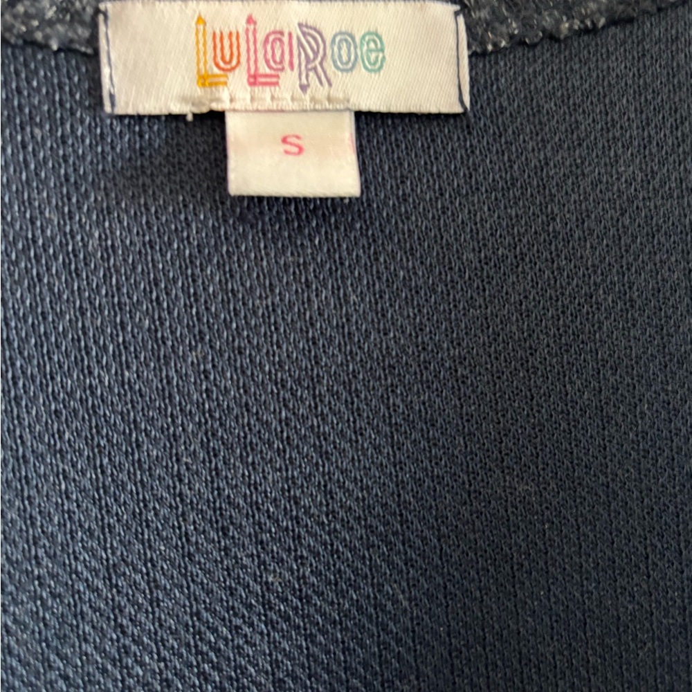 Lularoe Women’s Blue Cardigan Small - Picture 3 of 3